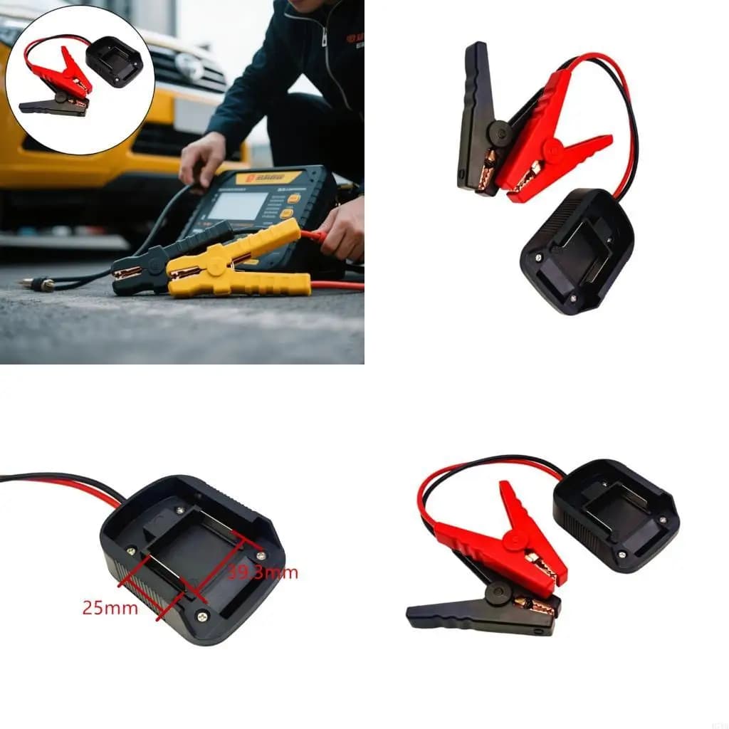 Adattatore alimentazione avviamento emergenza da 12 V per auto per batteria da 18 V BL1830 BL1840 D7YA
