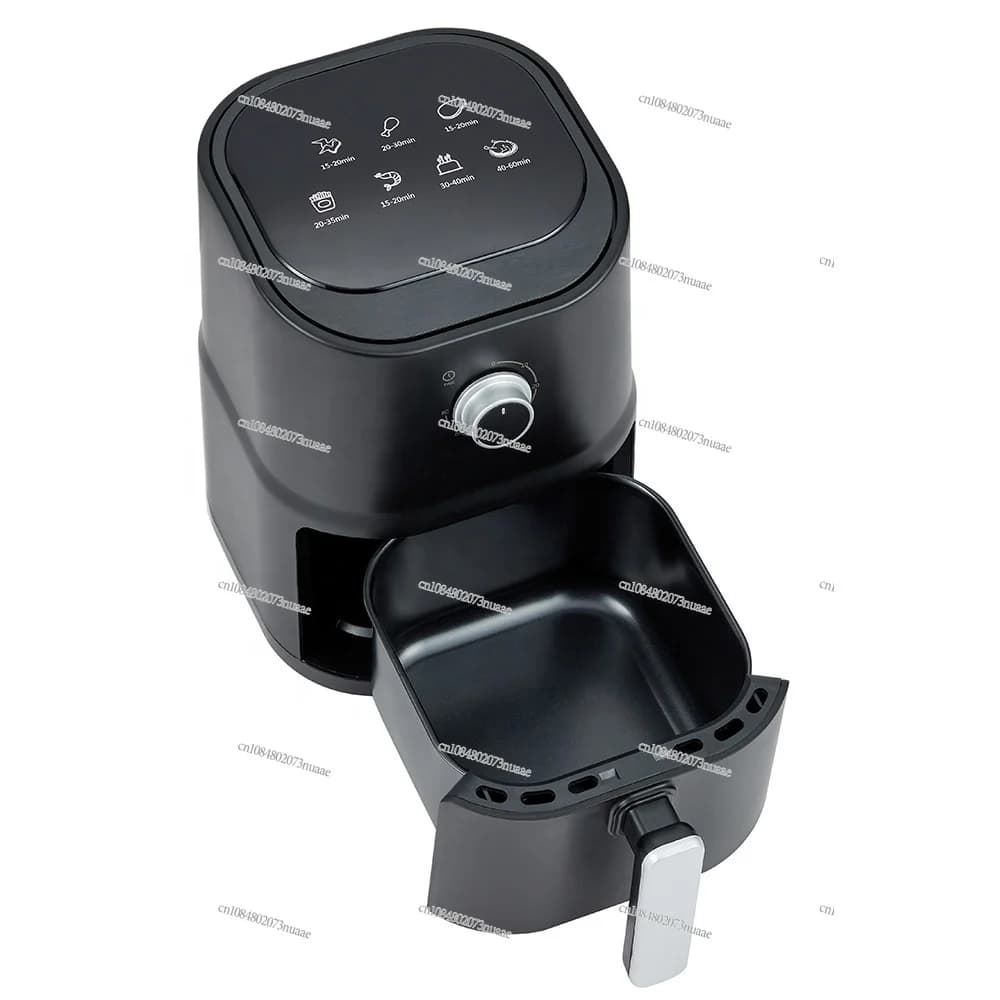 Friggitrice ad aria portatile 2025 24V 250W 3L - Fornello elettrico senza olio per auto, camion e campeggio
