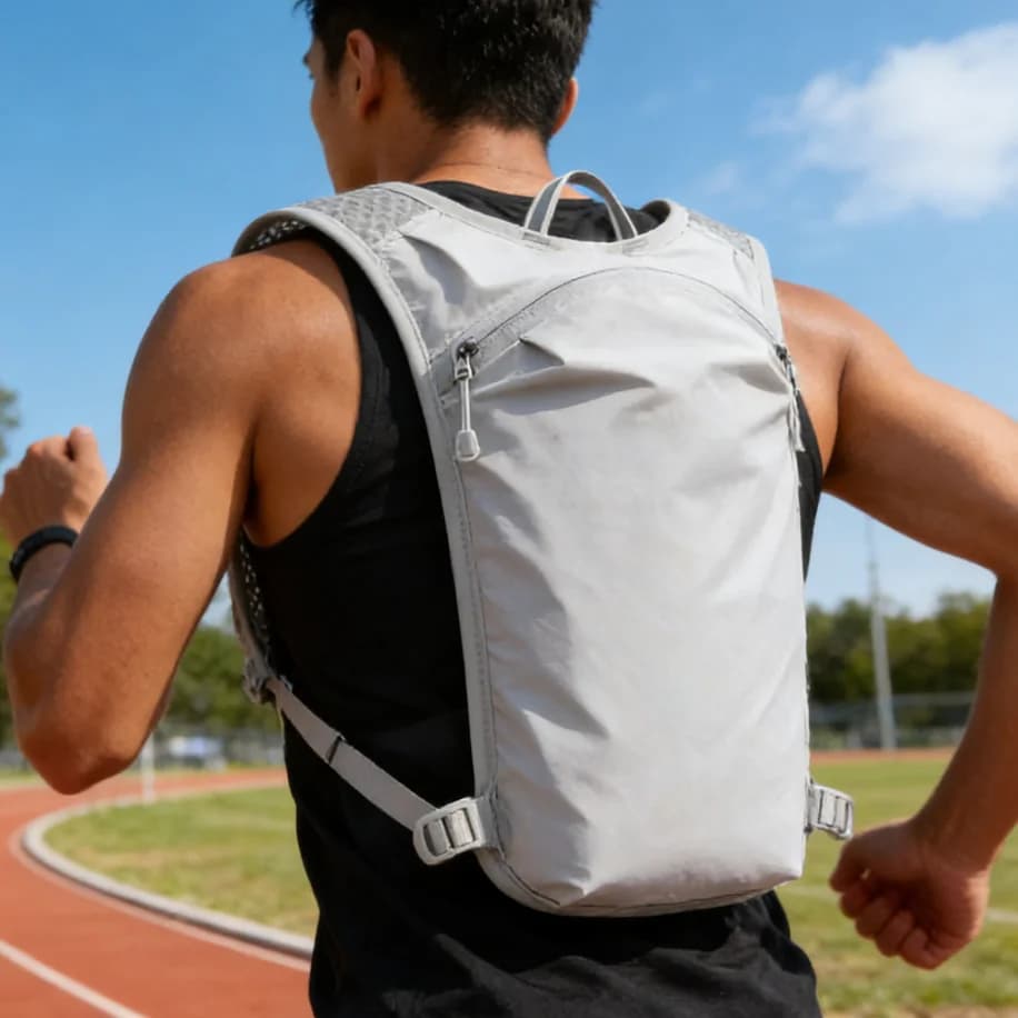 Skirt vest for Trail Running - Breathable Backpack for Bicycle and Hiking with Water Bag, Marathon vest for Cycling