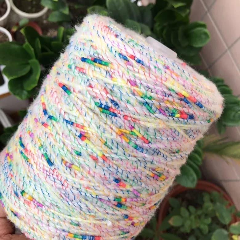 Hand Knitted Hand Mixed Core Yarn Special Features Small Fragrance Style DIY Brand Clothing Fabric Wool Yarn Accessories