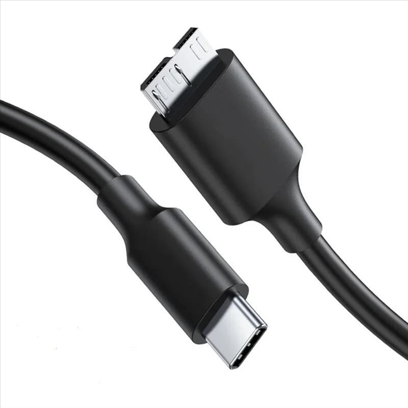 AA60-Connettore USB tipo C affidabile al cavo Micro-B per disco rigido esterno SSD e fotocamera