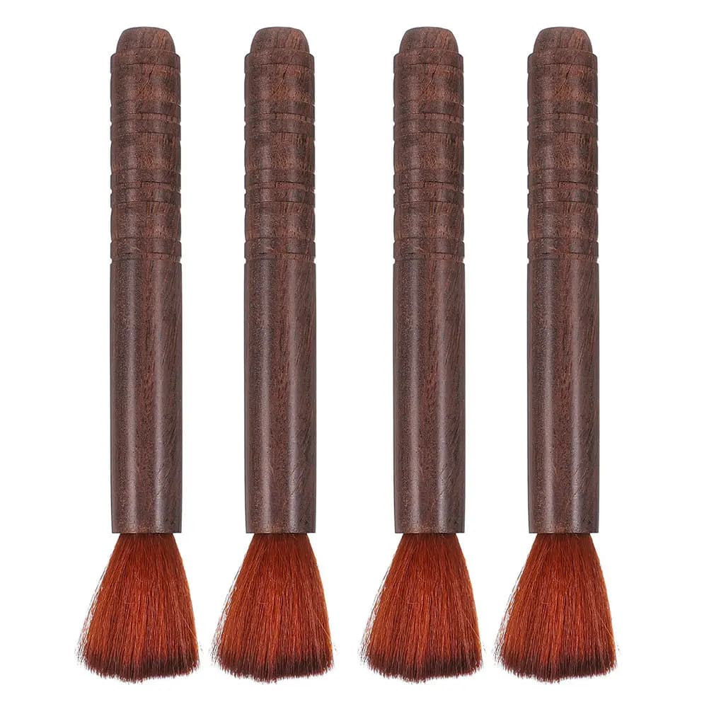 Set of 4 Brushes for Cleaning Corda Tools, Erhu Brush, Violin Cleaner, Soft and Flexible Seeds, Not Graffiano, Compact for Erhu and Violin