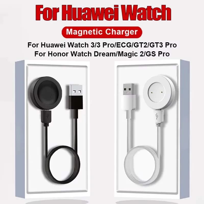 Charger For Huawei Watch GT5 Pro, GT4, GT3 Pro, GT2 Pro, GT2 Porsche, GT Cyber, GT Runner, GT 2022, Watch 4, 3, Ultimate