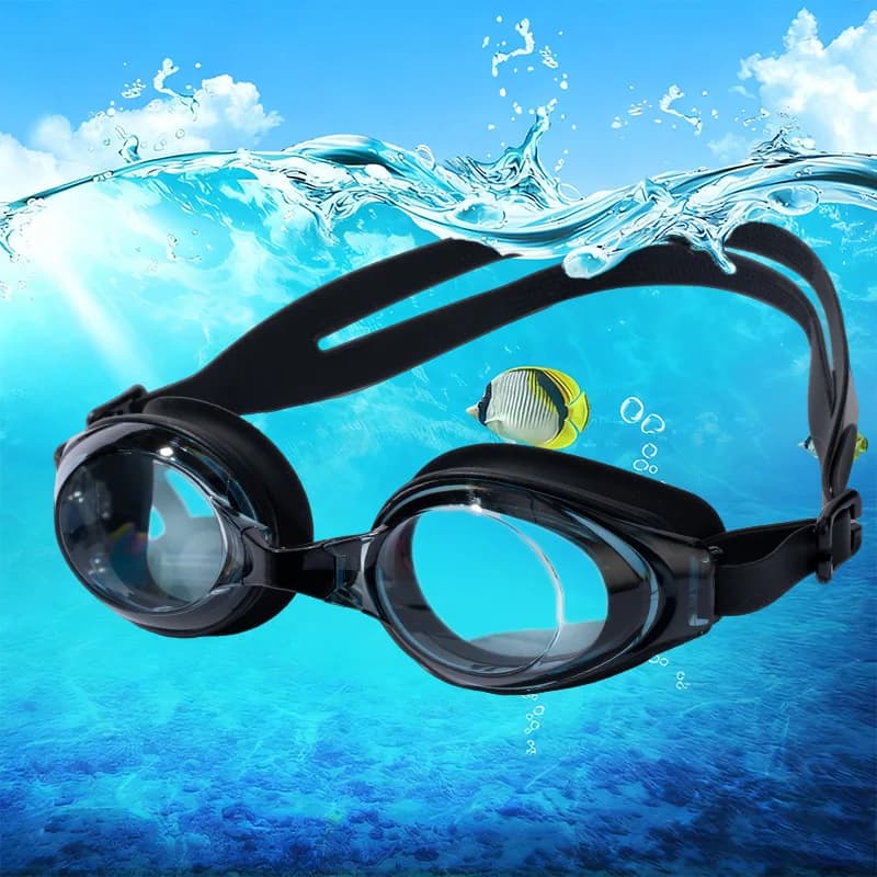 Adult Swimwear Anti-fog 100% UV Protection Clear Vision No loss Adjustable Strap Quickly