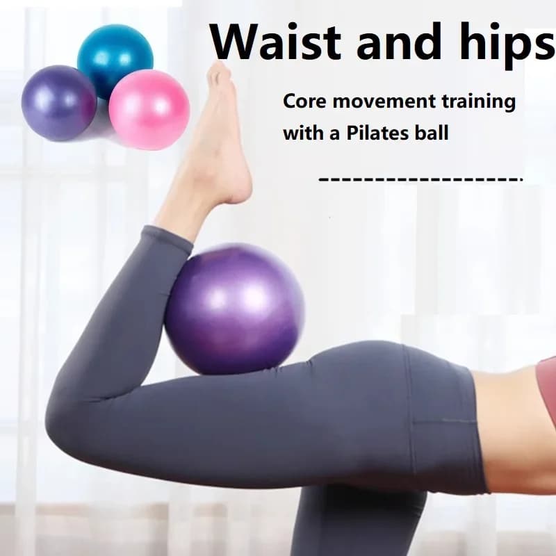 25CM Yoga Pilates Ball Esercizio Ginnastica Fitness Equilibrio Palestra Core Allenamento indoor Mini palline Piccola terapia Migliora