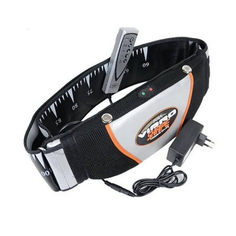 Vibrant and heated electric massage belt for smart library for back and waist Slimming abdominal belt for belly fat burning