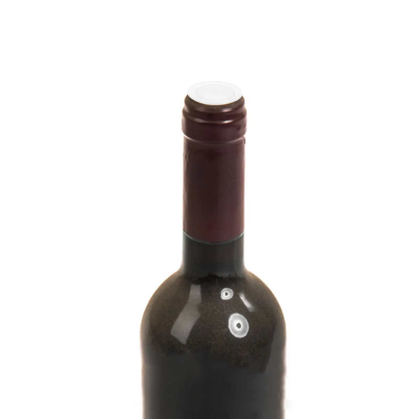 Set di 50 Tappi in Plastica Trasparente per Bottiglie, Sigilli Piatti per Contenitori di Spezie, Bottiglie di Condimenti, Acqua, Soda, Profumi e Aromi