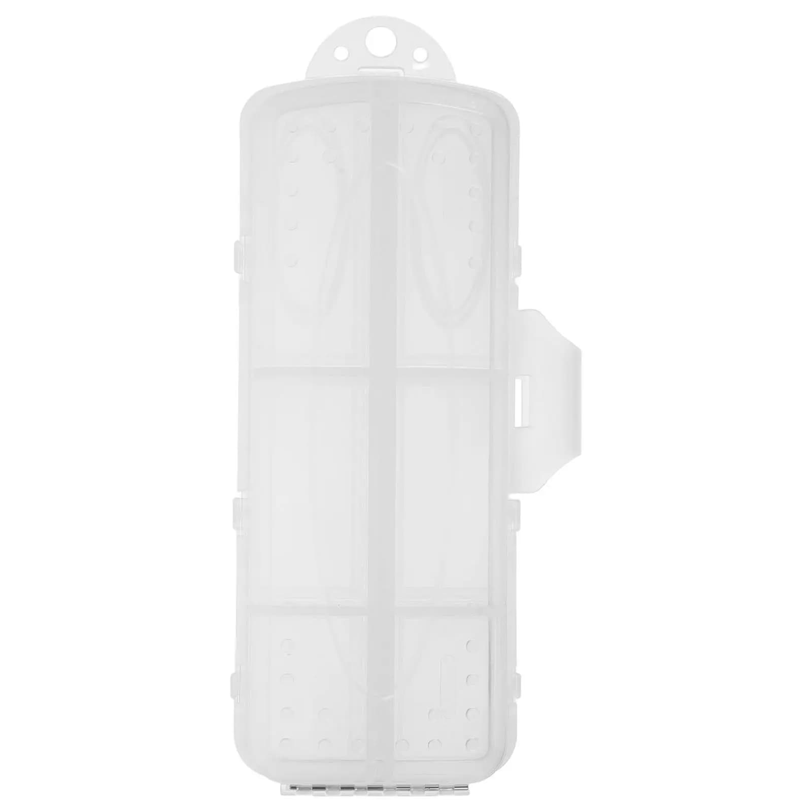 Scatola Portatile per Esche e Attrezzatura da Pesca, Organizzatore per Canne da Pesca, Contenitore per Ami e Esche, in Plastica Robusta e Leggera