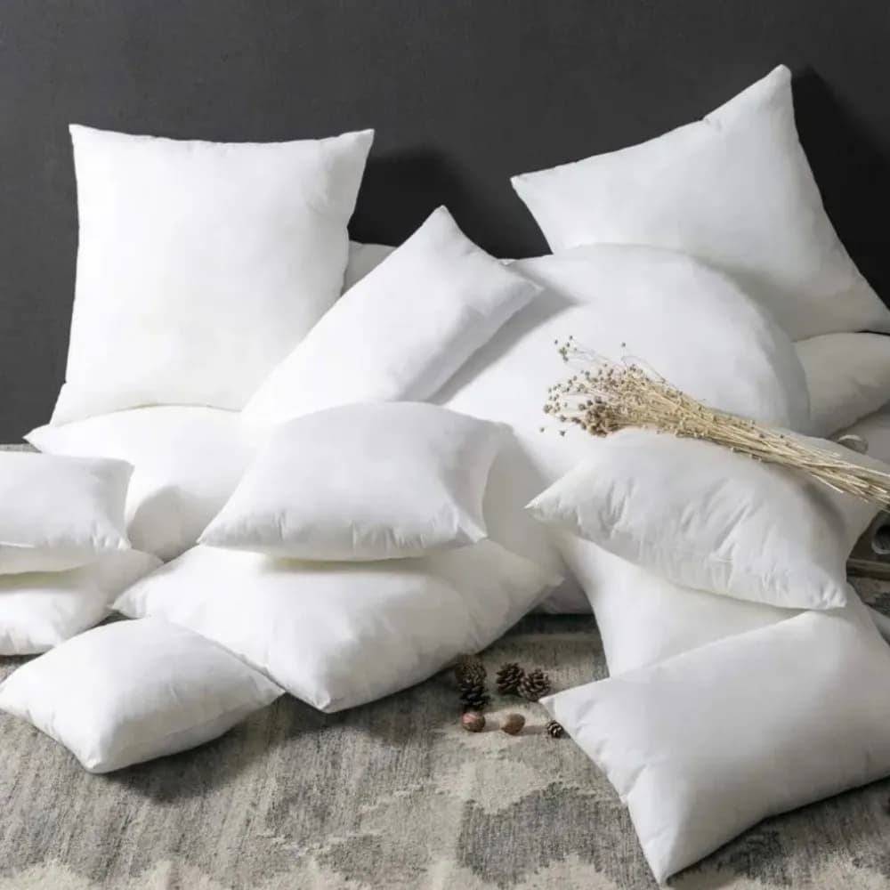 Soft Fluffy Throw Pillow Inserts 30x50cm 45x45cm 50x50cm 60x60cm 70x70cm White Cushion Stuffer Plump Inner Pads for Home Decor