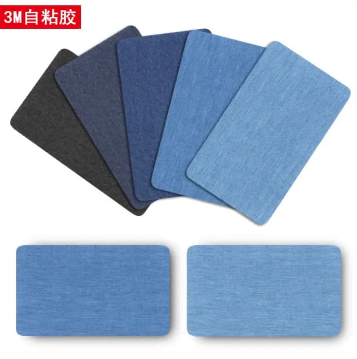 Fast Shipping 5 Pcs Stick On Jeans Patch Badges Motif Applique Hat Bag Garment Decor Repair DIY Accessory