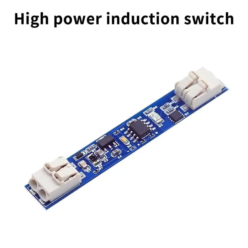 【C】DC 12V/24V 4A LED Light Dimmer Capacitive Sensor Solder-free Induction Switch Power Supply Accessories