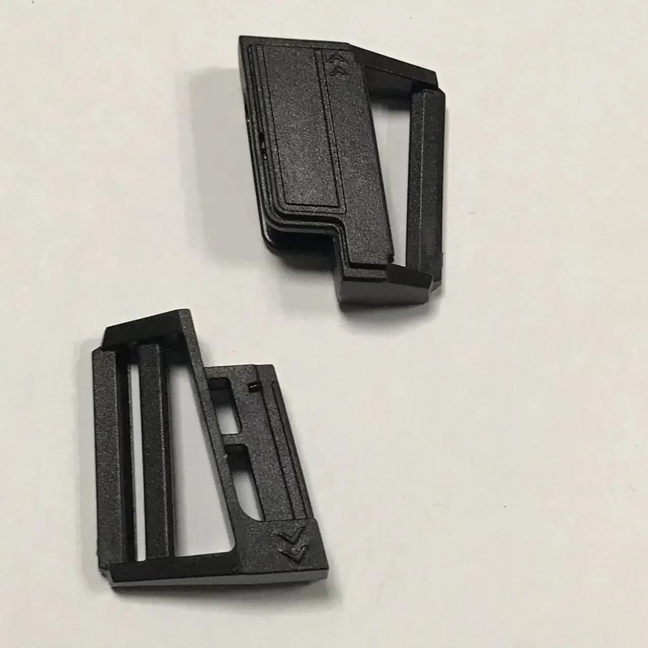 Fibbia scorrevole in plastica da 25 mm, 10 pezzi - Connettore tattico magnetico