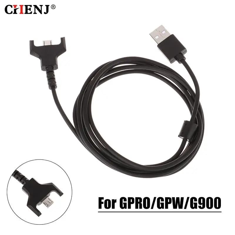 1.8M Durable USB Charging Mouse Cable ForLogitech G900 G903 G703 G Pro Wireless 180cm Gaming Mouse