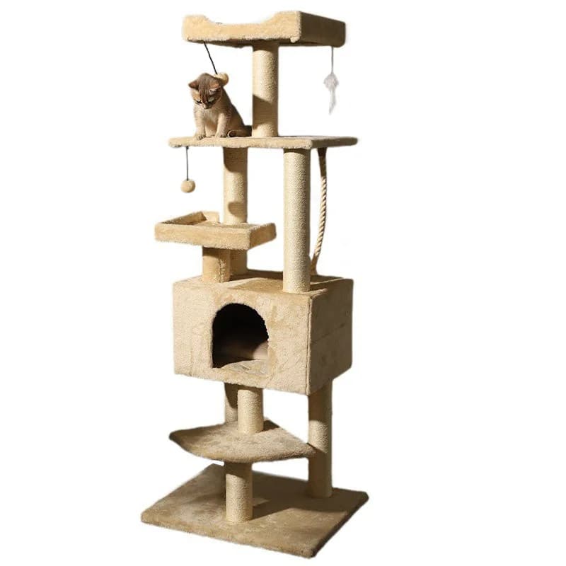 Forniture per gatti, pilastro Sky, piattaforma per saltare, tronco dell'albero, grande colonna antigraffio