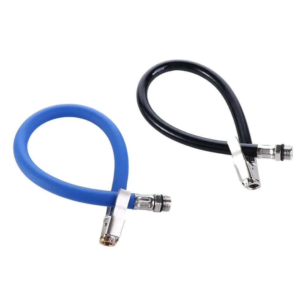 Tubo di Prolunga per Compressore d'Aria con Clip di Bloccaggio, Accessori Auto, Tubo per Pompa Gonfiabile, Tubo per Gonfiaggio Pneumatici