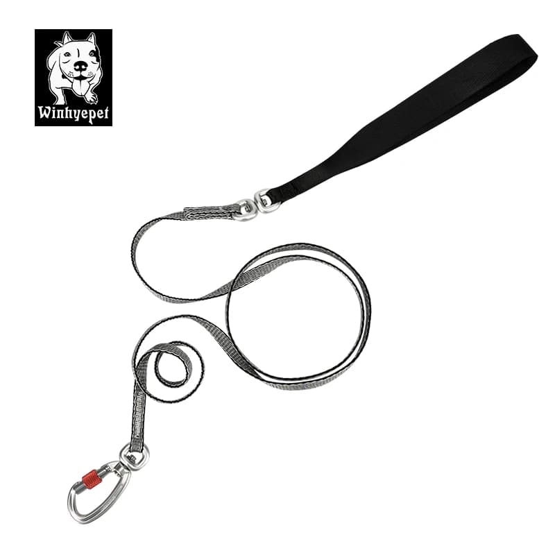 Winhyepet YL1835 Outdoor Sports High-strength Pet Leash Lightweight And Comfortable Hand Held 360° Rotation Lockable Fasteners