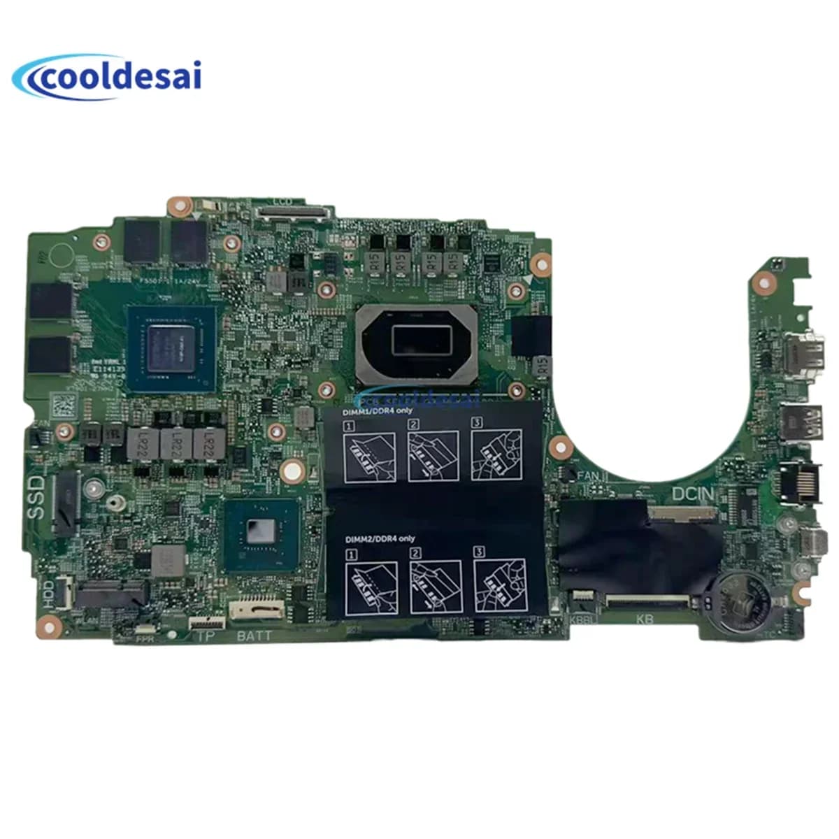 Per DELL G3 3500 G5 5500 Scheda Madre Del Computer Portatile 19795-1 028HKV 0D1G65 0HW9CF 0HN4GN GTX1650 GTX1650Ti I5 I7 10th Scheda Madre del Notebook