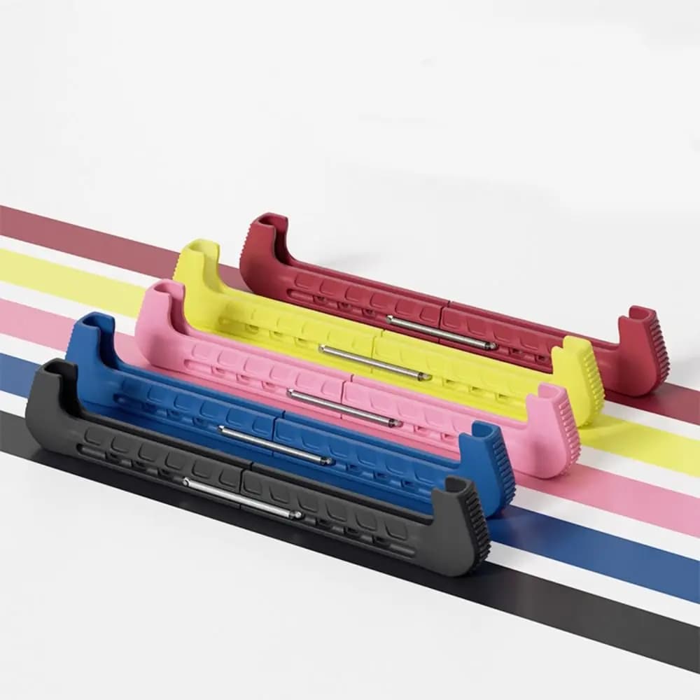 Protezione Professionale Regolabile per Pattini da Ghiaccio, Antiscivolo e Resistente all'Usura, Copertura Protettiva Universale per Hockey