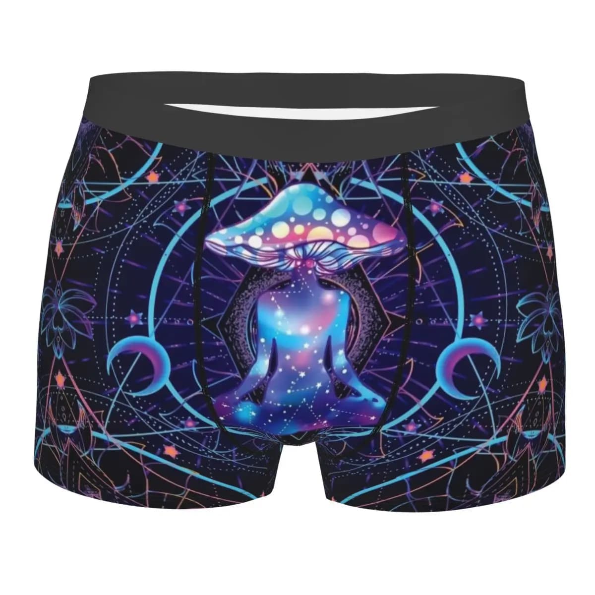 Male Cool India Mandala Underwear Boxer Briefs Men Soft Shorts Underpants