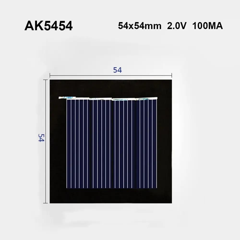 Batteria fotovoltaica leggera Pannello solare mono Caricabatterie per telefono Mini sistema di ricarica fai-da-te
