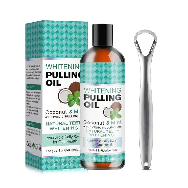 237mL risciacquo orale collutorio senza alcool collutorio orale collutorio cocco menta tirando olio collutorio cura della salute della bocca
