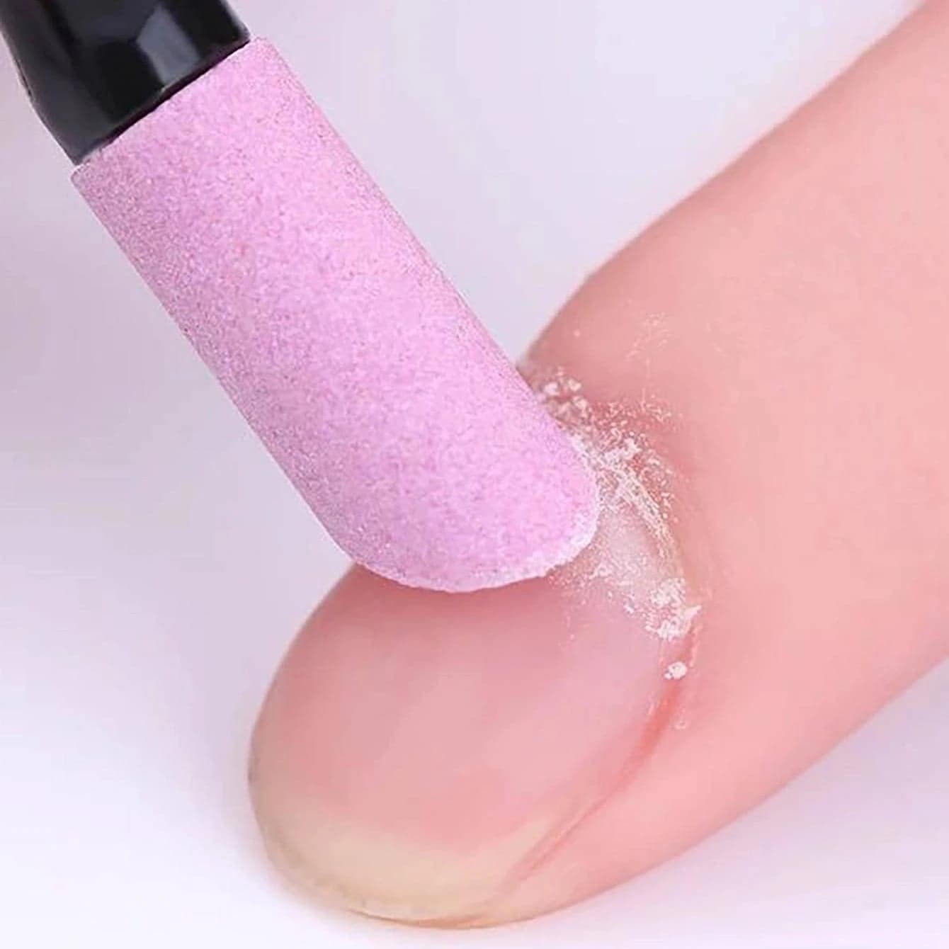 1pc/5pcs Lima per unghie Spingitore per pietra per cuticole Levigatura per unghie Bastoni Penna per nail art Rimozione cuticola Trimmer Buffer Strumenti per manicure