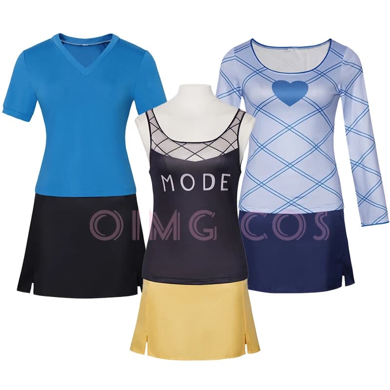 Costume da Cosplay di Nami, Uniforme per Carnevale, Costumi Anime per Halloween, Abbigliamento da Gioco per Donne