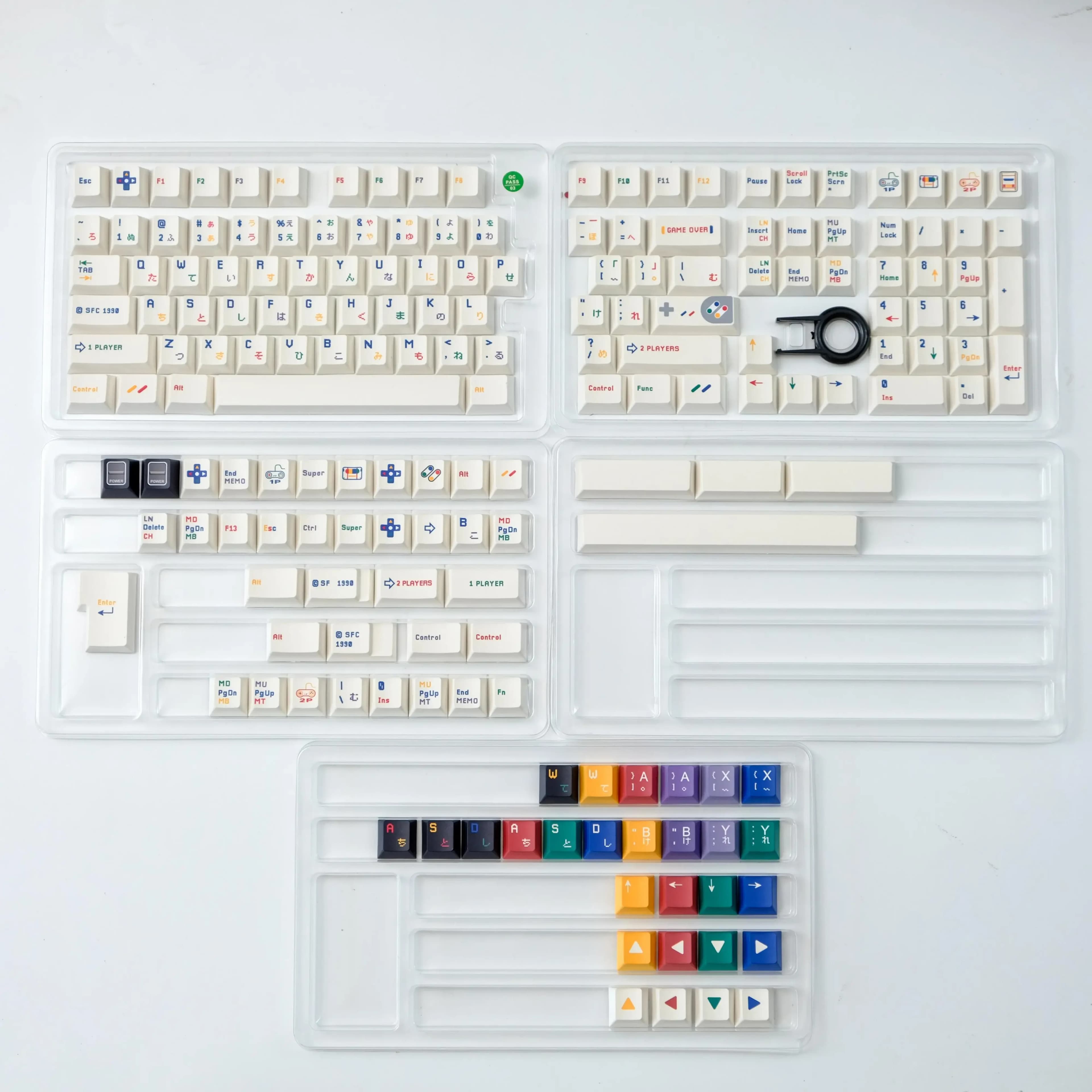 Keycap Altezza originale PBT Sublimazione Mai da VGN Rain 75 68 84 87 98 104 108