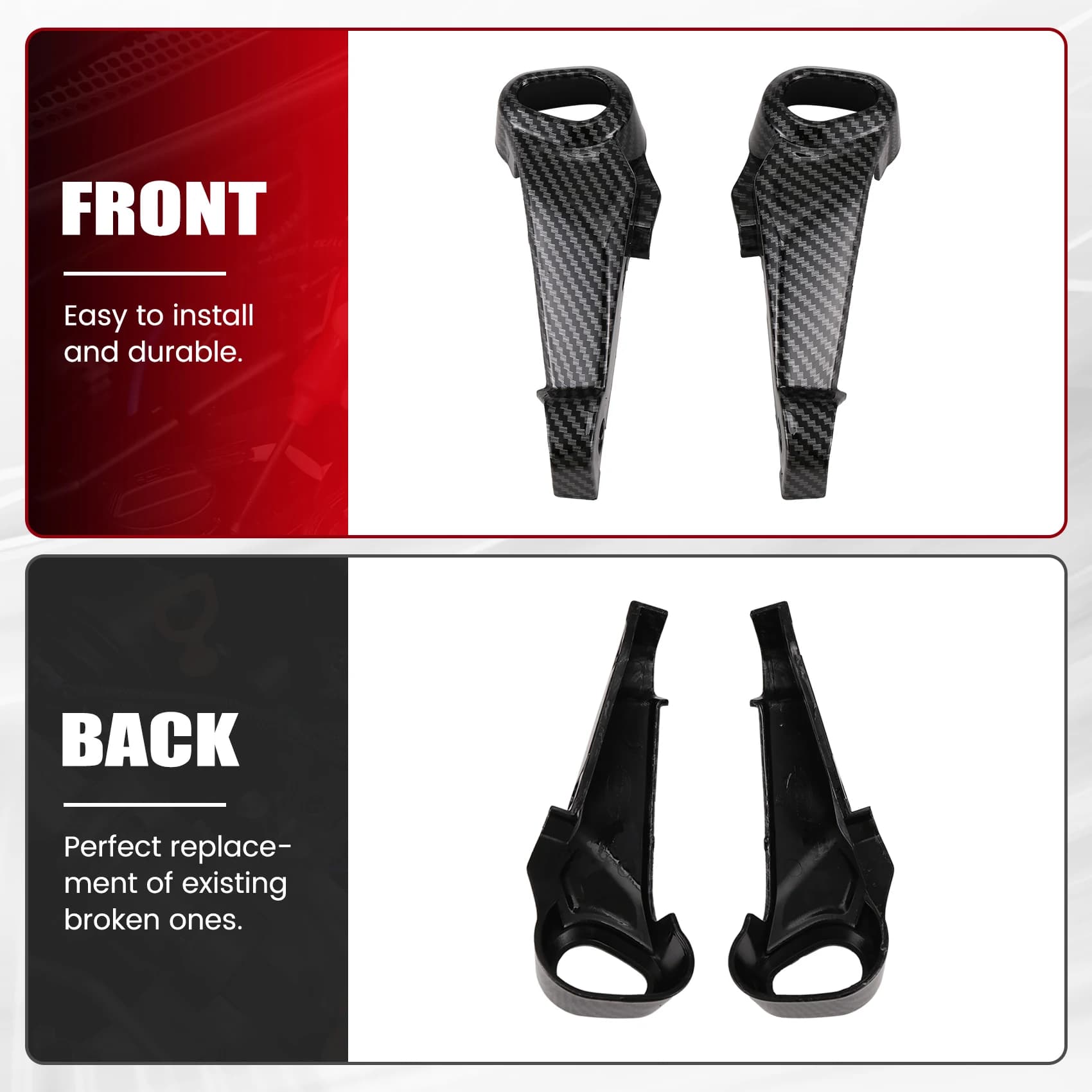 Bordo principale-Indicatore di direzione del motociclo Copertura Cowl Pannello Cap Custodia Lato Anteriore Naso Carena Per Yamaha MT-03 MT 03 2021-2023 MT03