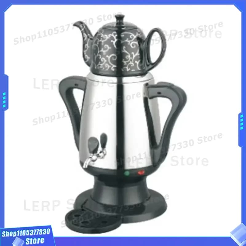 1800W Electric Kettle 4L Stainless Steel Portable Tea Pot with Remote Control Auto Power Off Boil Dry Protection for Home Use