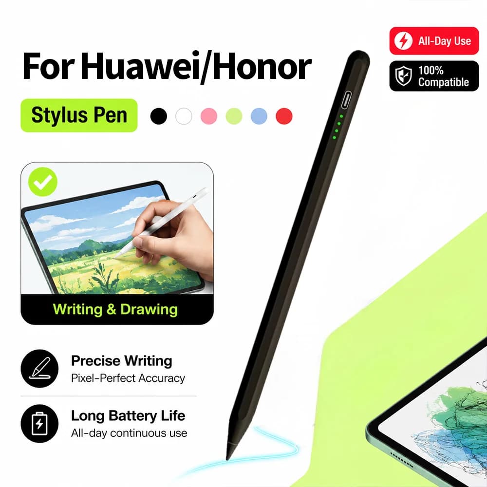 Universal Stylus Pen for Huawei MatePad Pro 13.2 12.6 11 SE Capacitive Stylus for Honor Pad 9 8 Pro Android Tablet Stylus Pencil