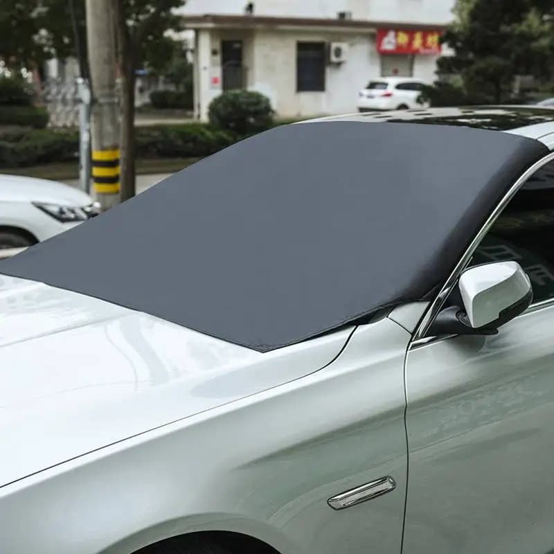 Parabrezza anteriore magnetico per auto, copertura per ghiaccio, parabrezza per auto, parasole, antigelo, antiappannamento, protezione solare universale per auto