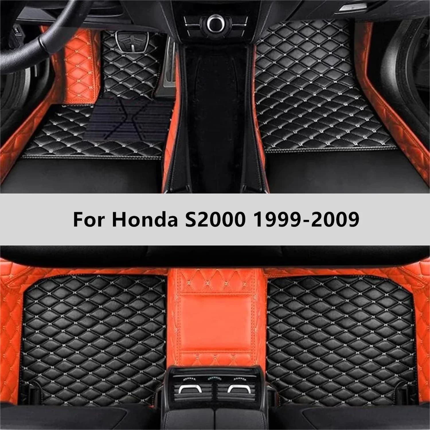Tappetini per auto personalizzati per Honda S2000 1999-2009 Tappetino per auto Accessori per interni Accessori per uomo e donna
