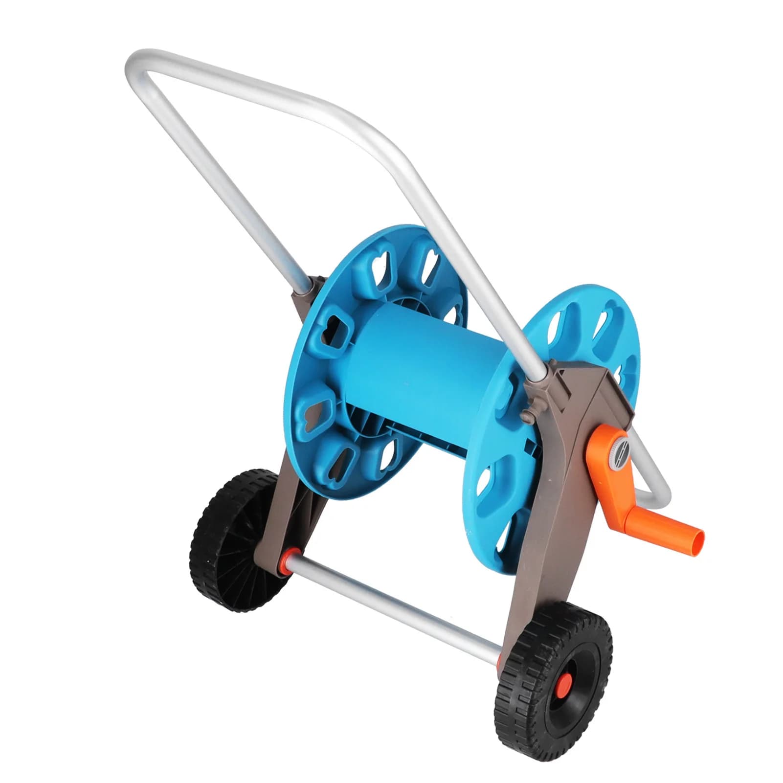 G1/2 winding trolley with wheels Portable organizer for garden water pipe winder, lawn, for 35 m pipe