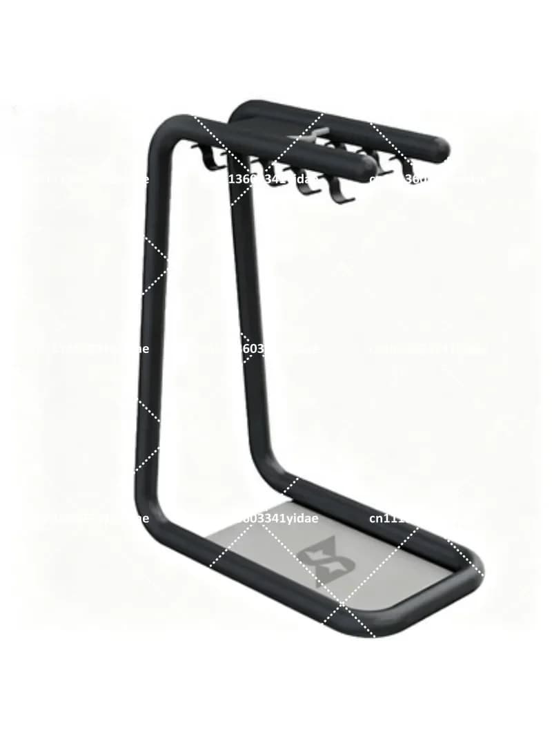 Stainless Steel Storage Rack for Squat Bench Press Straight Bar Fitness Training Accessories Gym Equipment Organizer