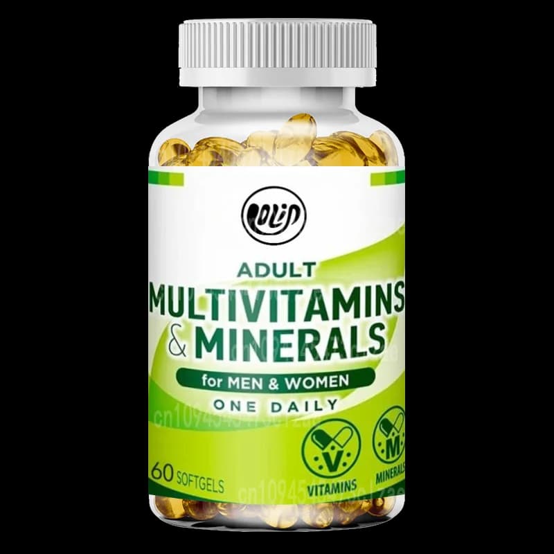 Multivitamin and mineral immune support, antioxidant, general health, 60 softgel suplement