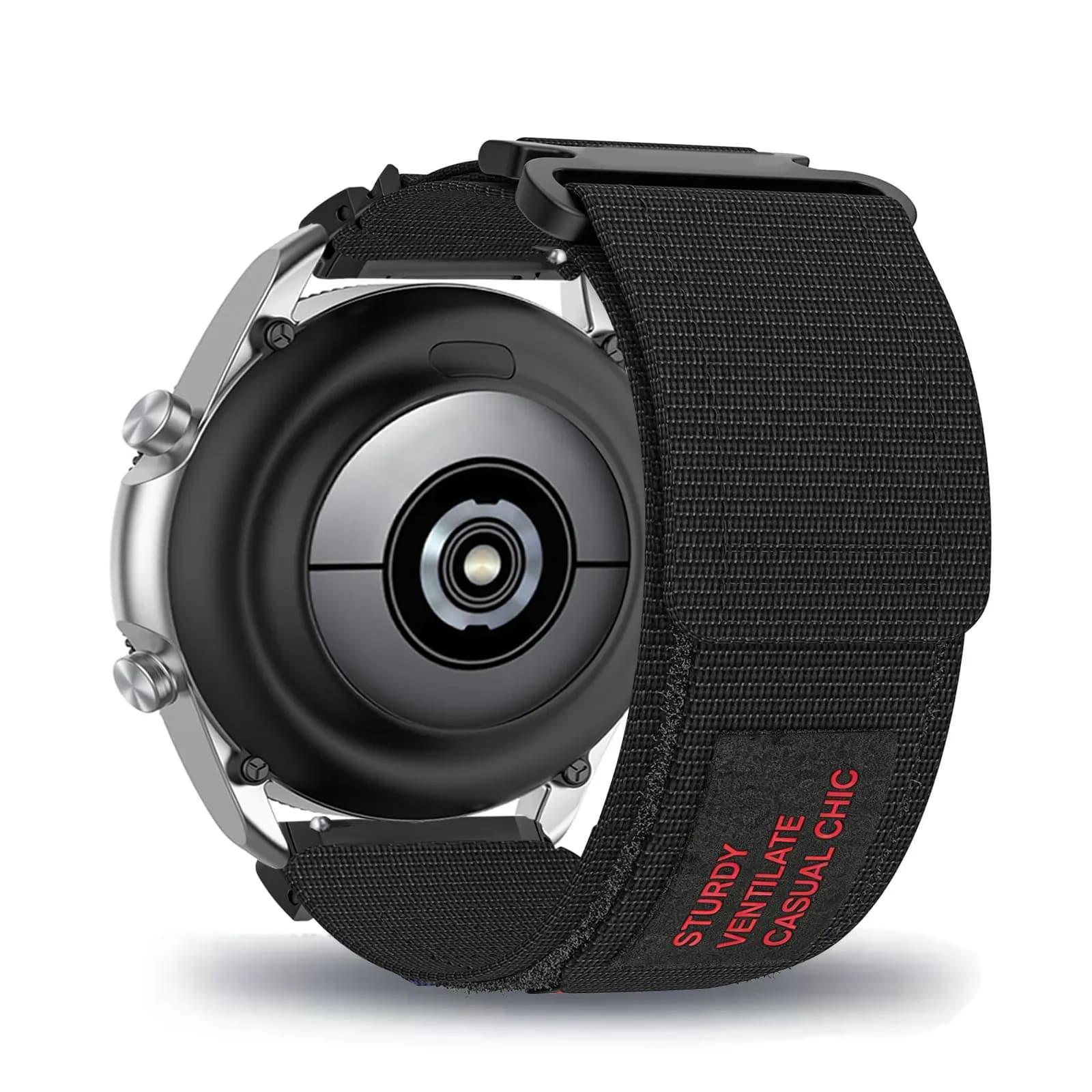Cinturini in nylon con velcro per Samsung Galaxy Watch 3 45mm/41mm per uomo e donna