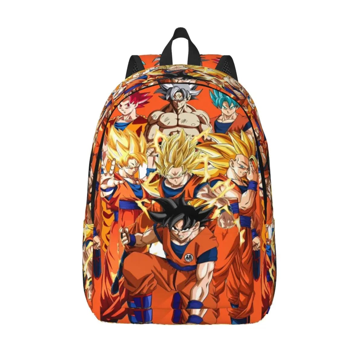Zaino Dragon Ball per uomo e donna, zaino da viaggio per escursionismo, scuola superiore, borsa a tracolla per laptop, anime DBZ, resistente