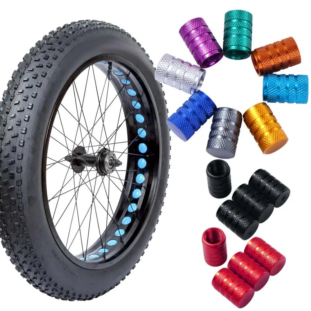 Tappo Valvola Pneumatico Bici, Protezione Valvola Bicicletta, Tappo Valvola Ruota, Tappi Valvola Aria Bici, Accessori Bici