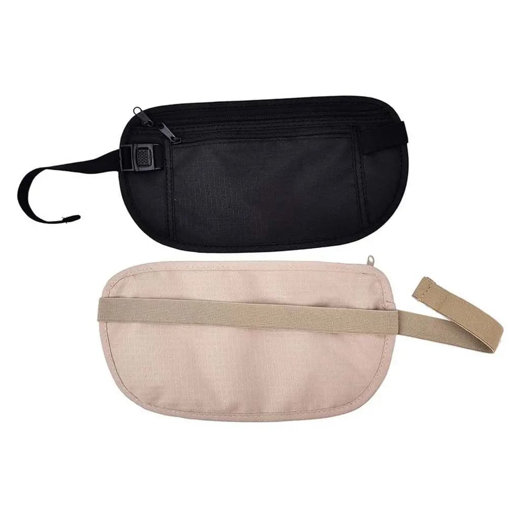 Portafoglio per Contanti, Borsa Invisibile per Passaporto, Borse da Palestra, Marsupio Sportivo, Marsupi da Viaggio, Marsupio in Tessuto