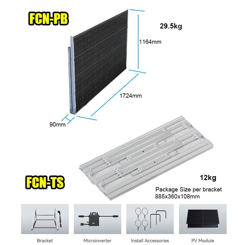 Kit Plug and Play Micro inverter Micro Smart Inverter 400 W Micro inverter 1200 W panel on solar network system