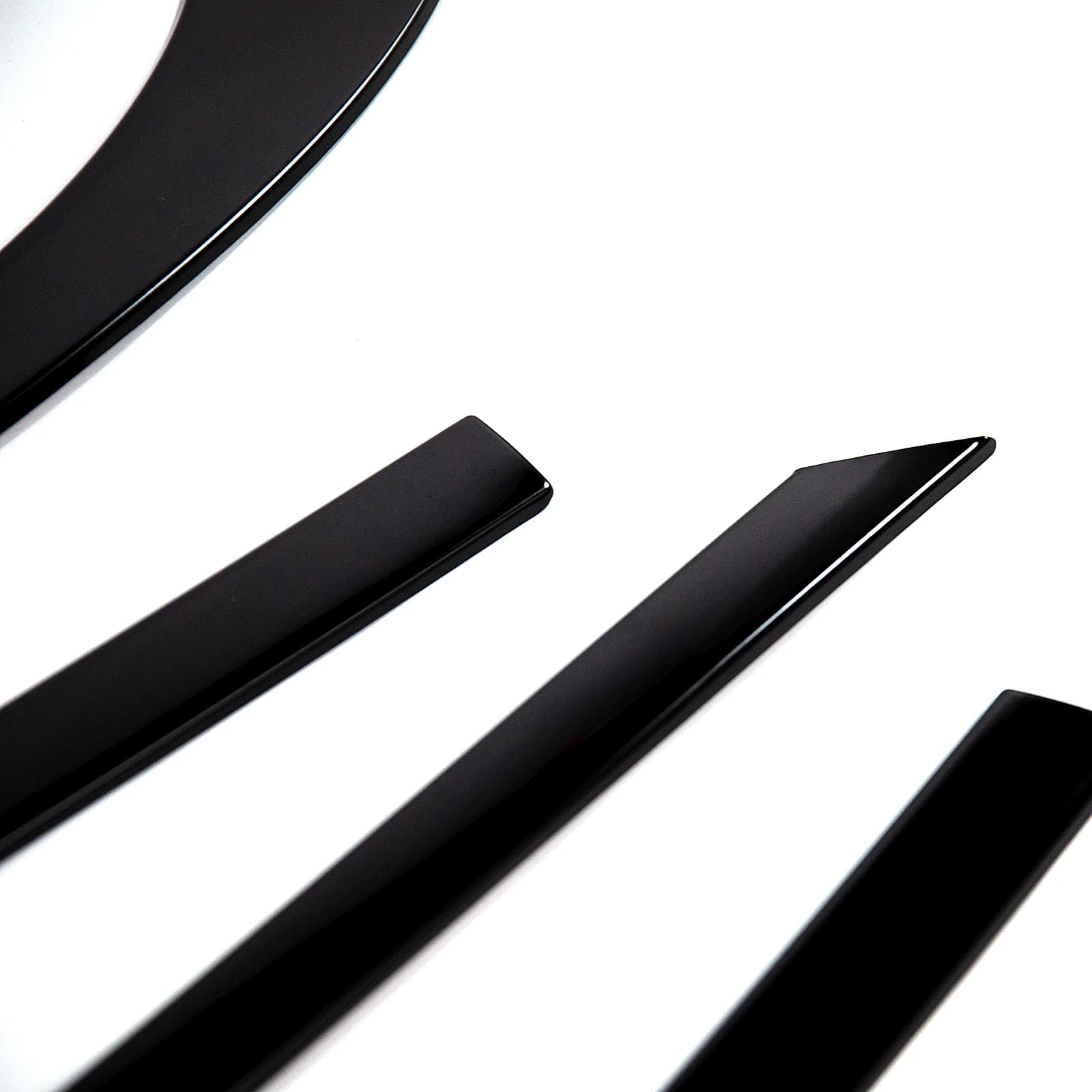 Long Axis Gloss Black Exterior Window Molding Trim Cover Strip Weatherstrip For BMW 7 Series G11 G12 740i 750Li 2016-2021 Sedan