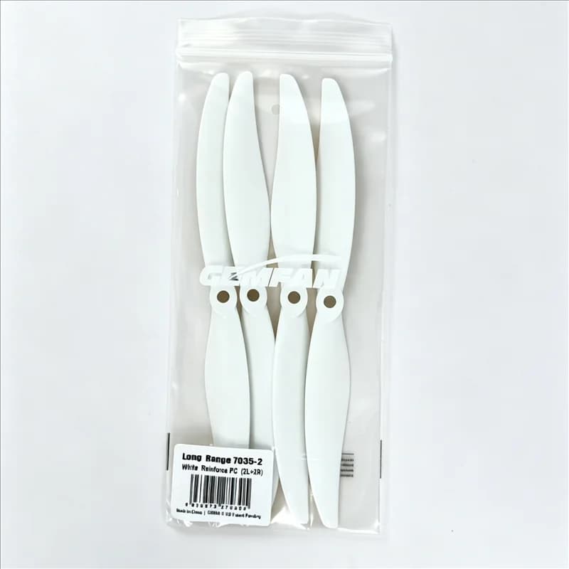 Elica Gemfan LR 7035 da 7 Pollici a 2 Pale in PC, 2CW+2CCW, Propulsori Efficienti a Lungo Raggio per Droni FPV da 7 Pollici