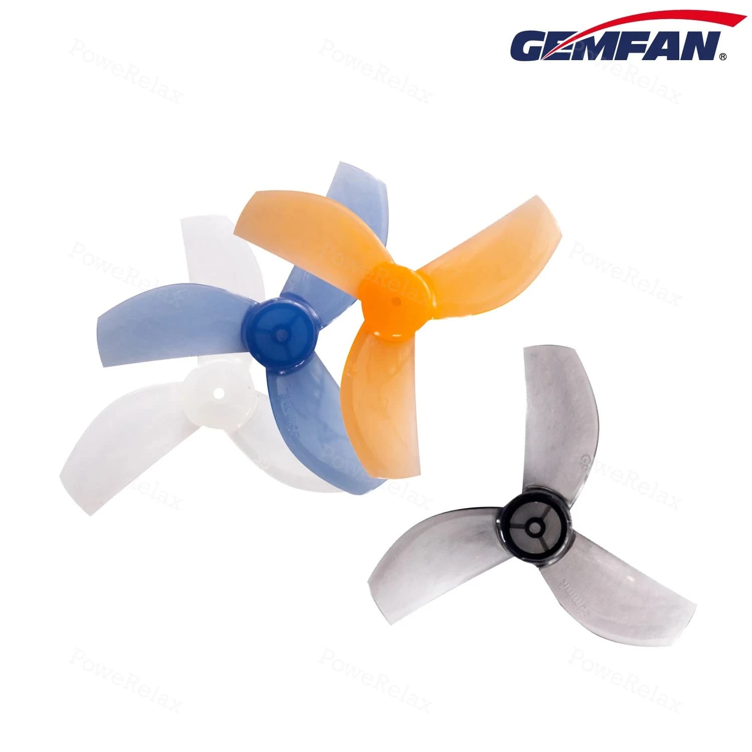 16 paia di eliche Gemfan 35mm-3 a 3 pale in PC da 1,0 mm per droni FPV da corsa, freestyle, Tinywhoop e motori 08028 - Componenti fai da te