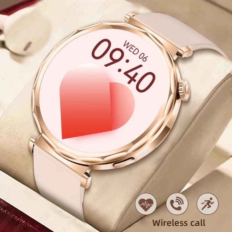 LIGE Smartwatch da donna 1.6 "Frequenza cardiaca Chiamata Bluetooth Sport Smart Watch impermeabile femminile per Android iOS 2025 Nuovo regalo da donna
