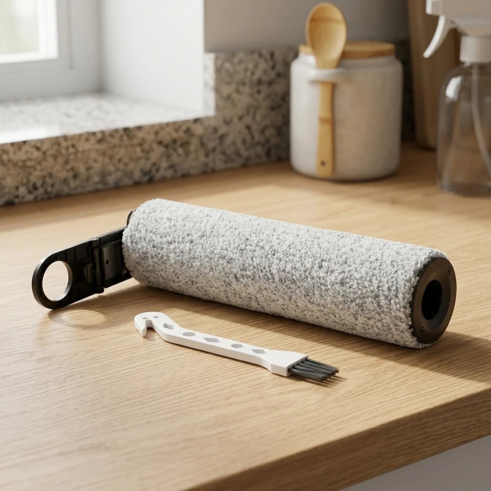 Lint Cleaning Soft Roller Brush for Mamibot Series Easy to Use Replacement Part for a Cleaner Home Environment