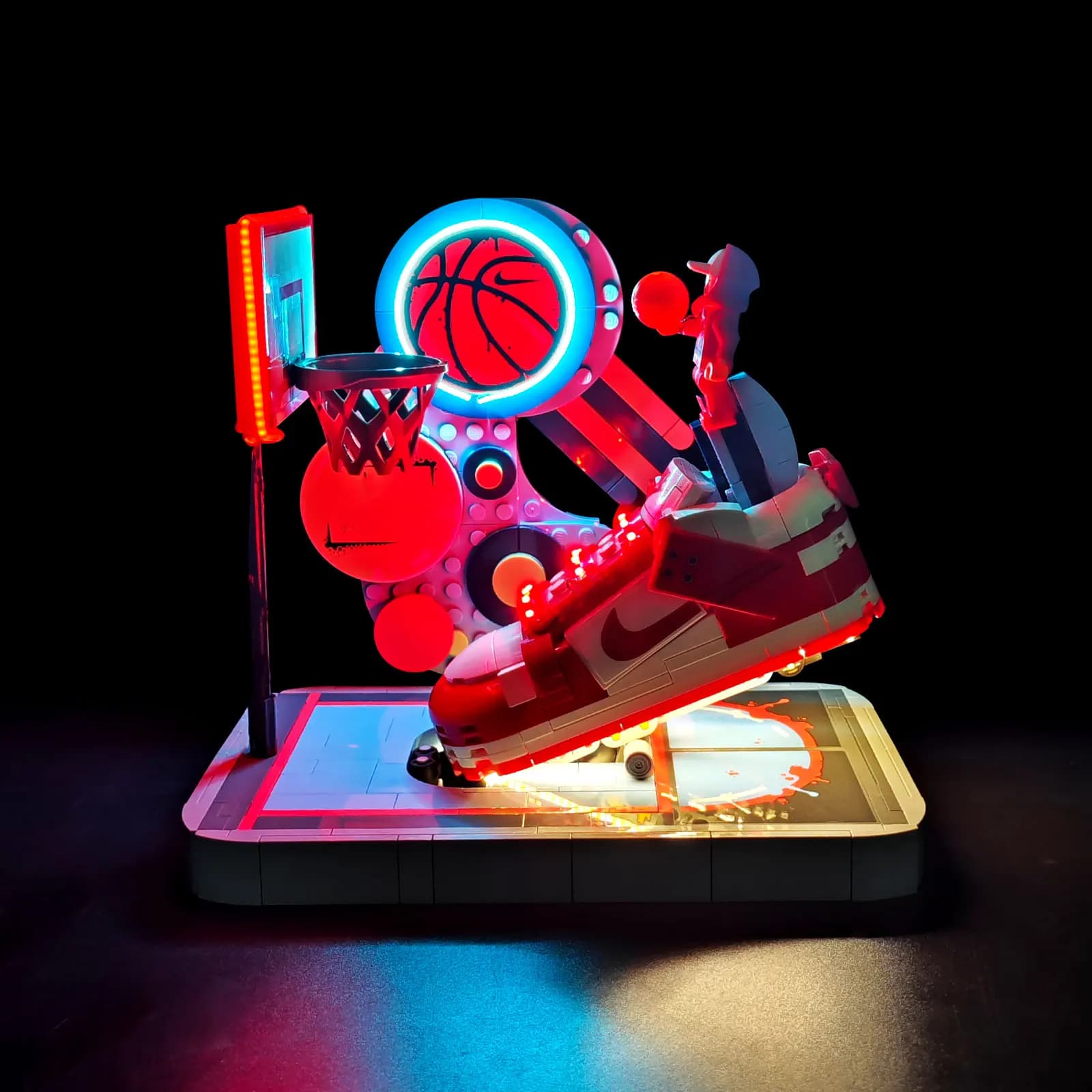 Kit di illuminazione a LED LYBMTWF compatibile con il modello di scarpe da ballo Lego 43021 (NON include i mattoncini del modello)