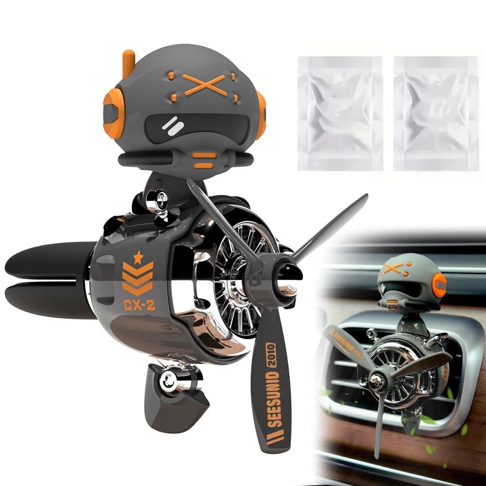 Aircraft Pilot Form Car Deodorant, Ventilation Bush Clip, Car Fragrance Diffuser, Car Interior Accessories