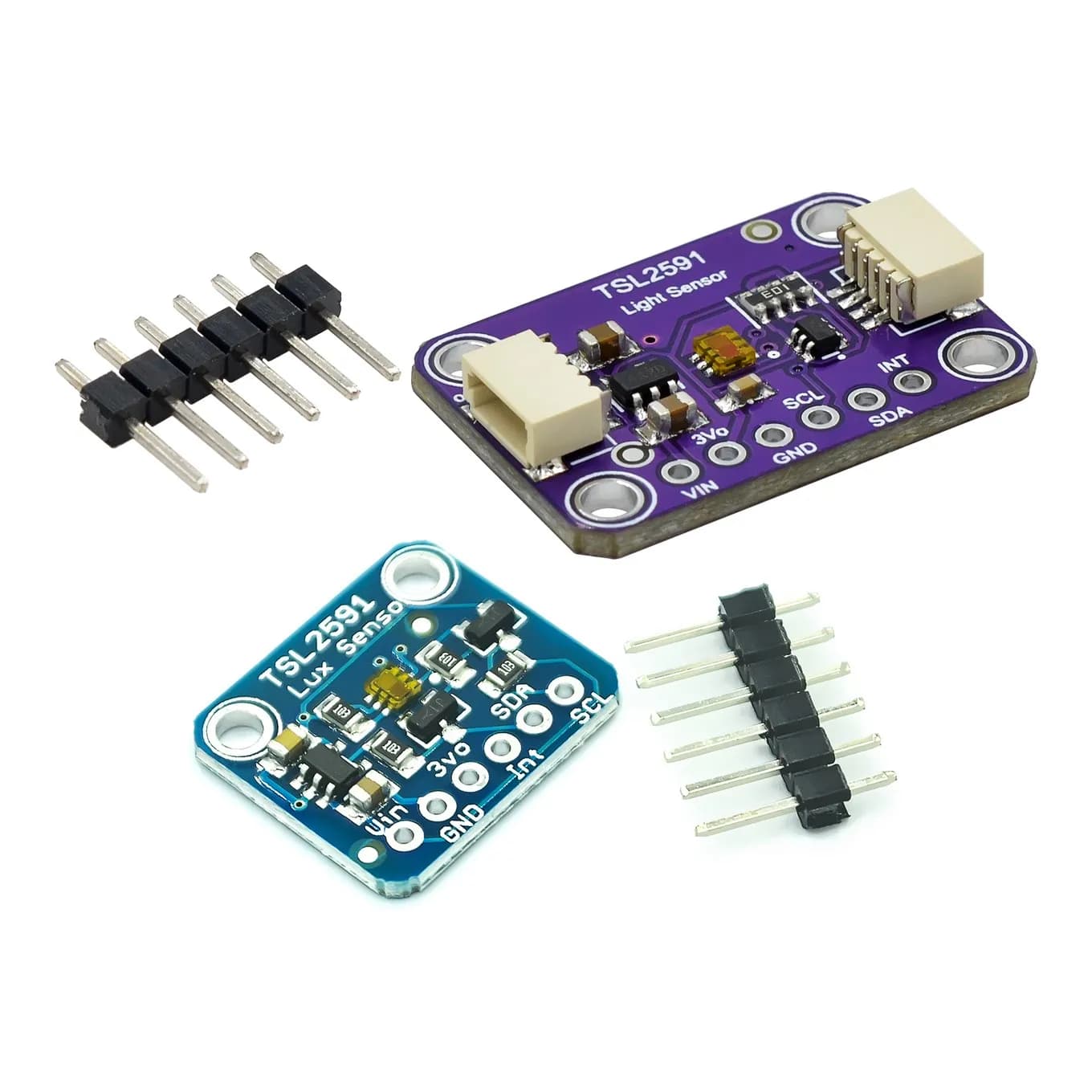 TSL2591 Breakout Module Digital Light Sensor High Dynamic Range Lux IR Full Spectrum 3,3 V-5 V detection for Arduino