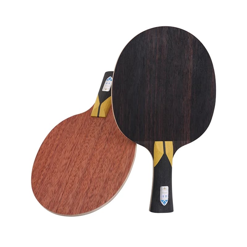 New Stuor comes ebony and rose wood carbon gold integrated ping pong racket interior ping pong blade fast attachment high elasticity